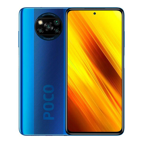 XIAOMI - Xiaomi Poco X3 NFC 6Go/128Go Bleu (Cobalt Blue) Dual SIM - Pocophone by Xiaomi Téléphonie