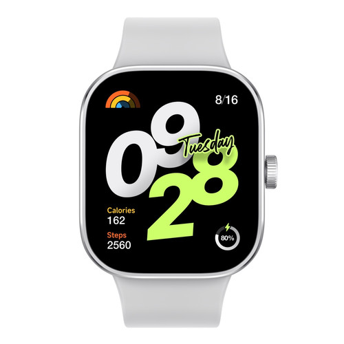 XIAOMI - Redmi Watch 4 - Argent XIAOMI  - Montre cardio GPS Montre connectée