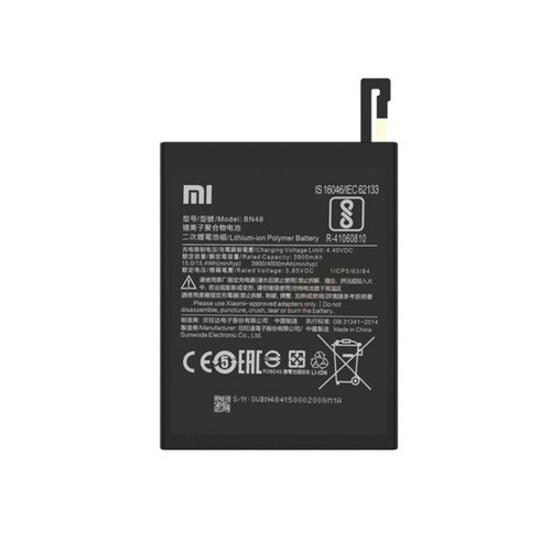XIAOMI - Remplacement de batterie BN48 en 4000 mah pour Xiaomi Redmi Note6 Pro M1806E7TG XIAOMI  - Batterie téléphone