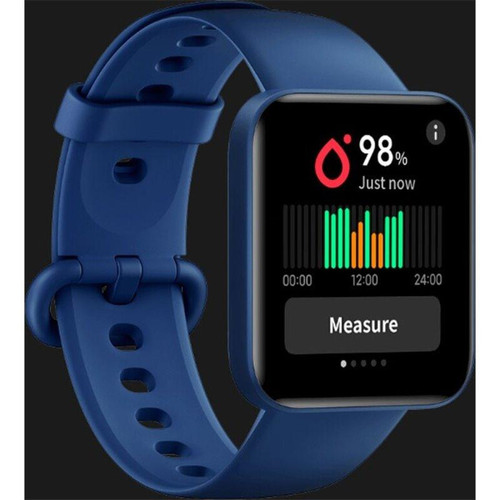 Poco Smartwatch Xiaomi POCO Watch GL con GPS BHR5723GL Cinturino Silicone Blu