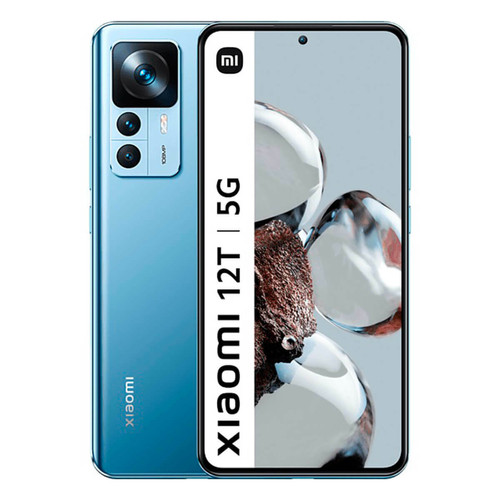 XIAOMI - Xiaomi 12T 5G 8Go/128Go Bleu (Blue) Double SIM 22071212AG - Xiaomi 12T | 12T Pro