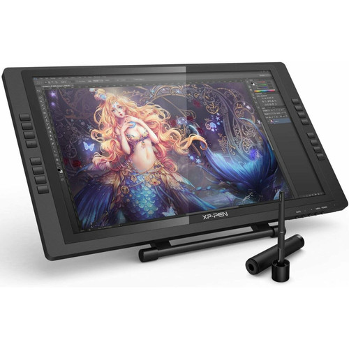 Tablette Graphique Xp-Pen XPPen Artist 22E PRO Tablette Graphique avec Ecran 22 Pouces Moniteur de Dessin IPS HD avec 16 Raccourci et Support Ajustable Stylet à 8192 Niveaux