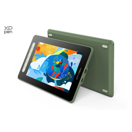 Xp-Pen - XPPen Artist 10 2nd Gen Tablette Graphique avec Ecran Entier Laminé 120 % sRGB en 10 Pouces Stylet à Puce Intelligente X3 Idéal pour Débuteurs de l’Art Digital ou l’Education en Ligne- Vert - Tablette Graphique