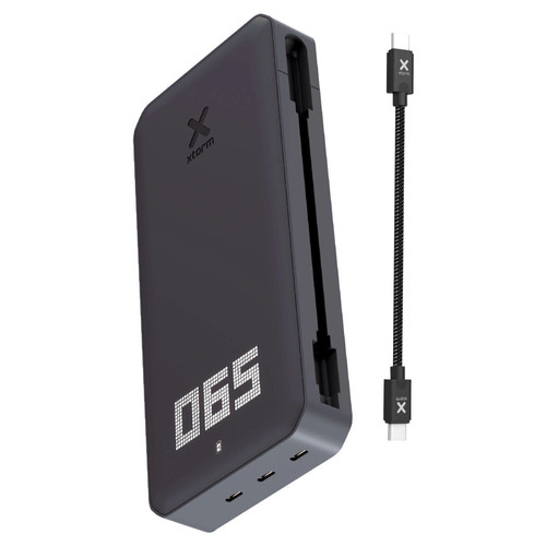 Xtorm - Batterie externe 24000mAh avec 3 ports USB-C Power Delivery 90W Xtorm Titan Noir Xtorm  - Connectique et chargeur pour tablette