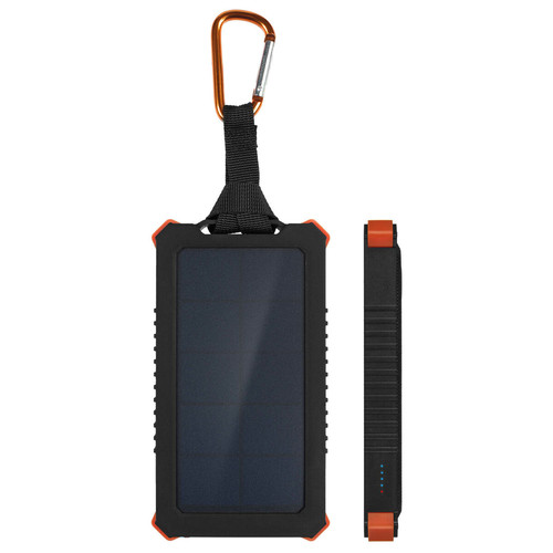Connectique et chargeur pour tablette Xtorm Batterie Externe Solaire USB 2.1A 5000mAh IPX4 Antichocs Xtorm Impulse Noir