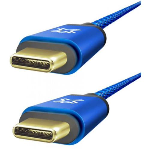 Xtreme Mac - Cable réversible USB-C vers USB-C 1.2M XTREMEMAC bleu - Xtreme Mac