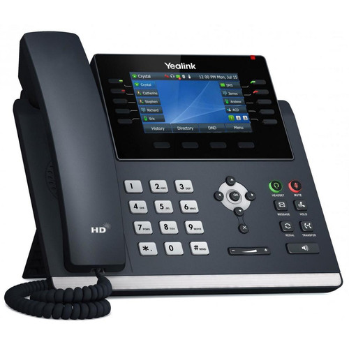 Yealink - Yealink SIP-T46U IP phone - Téléphone fixe sans fil