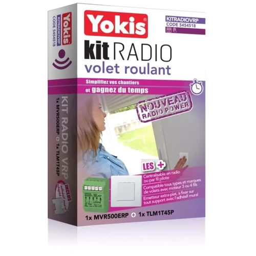 Yokis - Yokis   KITRADIOVRP   Kit Radio Volet Roulant Power Yokis  - Yokis