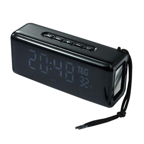 Enceintes Hifi Yonis Enceinte Bluetooth Multifonction Alarme Horloge FM MP3e