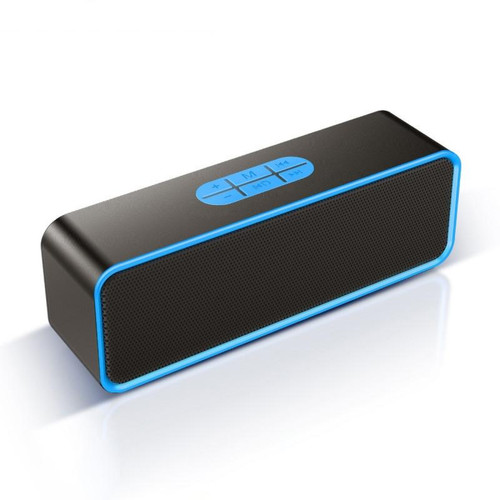 Yonis - Enceinte Bluetooth Multifonction: Musique Appels Mains-Libres FM USB AUX Yonis  - Hifi