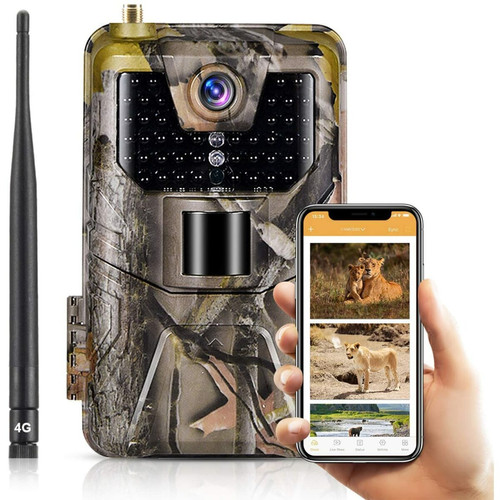Yonis - Caméra de Chasse 4G GPS 4K IR+32 Go Yonis  - Camera chasse