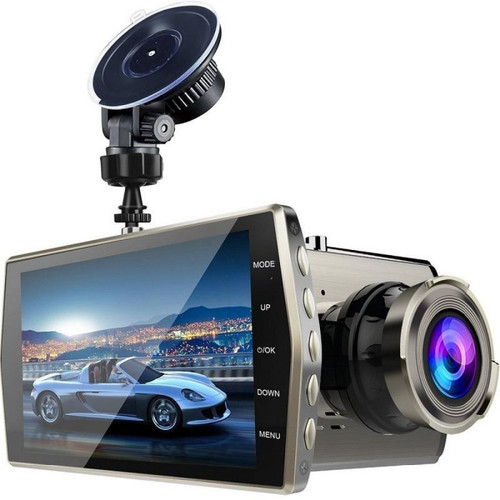 Caméra d'action Yonis Dashcam Full HD 1080p 4 pouces + SD 8Go