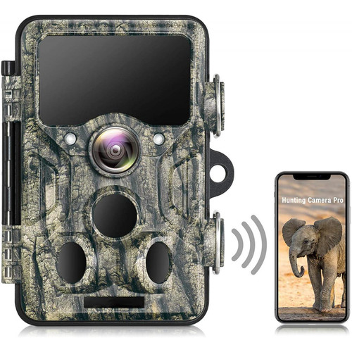 Yonis - Caméra de Chasse Wifi Bluetooth + SD 128Go - Yonis