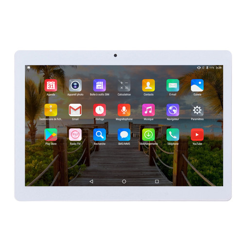 Tablette Android Tablette tactile 4G Android 10 pouces + SD 16Go