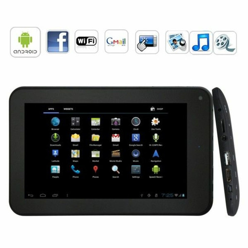 Tablette Android Tablette tactile Android 7 pouces+32 Go
