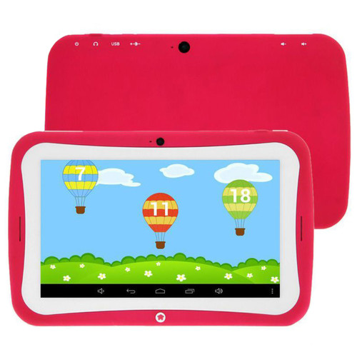 Yonis - Tablette tactile enfant Android 7 pouces + SD 4Go Yonis  - Tablette tactile rose
