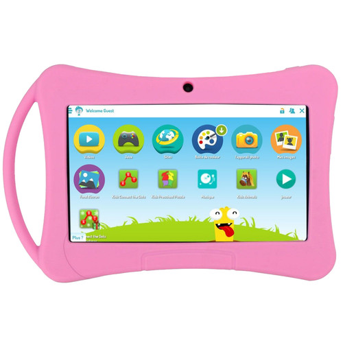Yonis - Tablette tactile enfant Android 7 pouces Yonis  - Tablette tactile rose