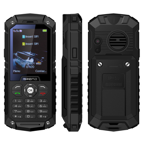 Yonis - Téléphone Incassable 2.4 pouces + SD 16Go - Téléphone mobile Yonis