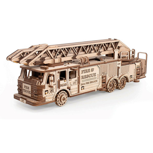 Youdoit - Maquette 3D en bois - Camion de pompier 37,8 cm Youdoit  - Maquette Bateau bois Maquettes & modélisme