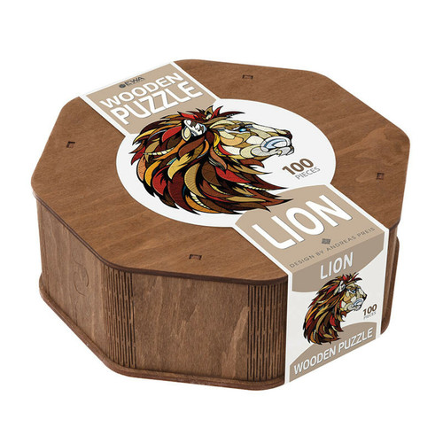 Youdoit - Puzzle en bois coloré - Lion 28 x 31 cm Youdoit  - Puzzles