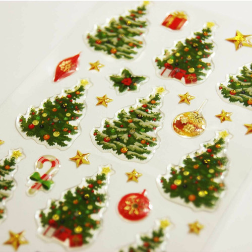 Youdoit - Stickers Sapins de Noël traditionnels Youdoit  - Décoration de sapin Décorations de Noël