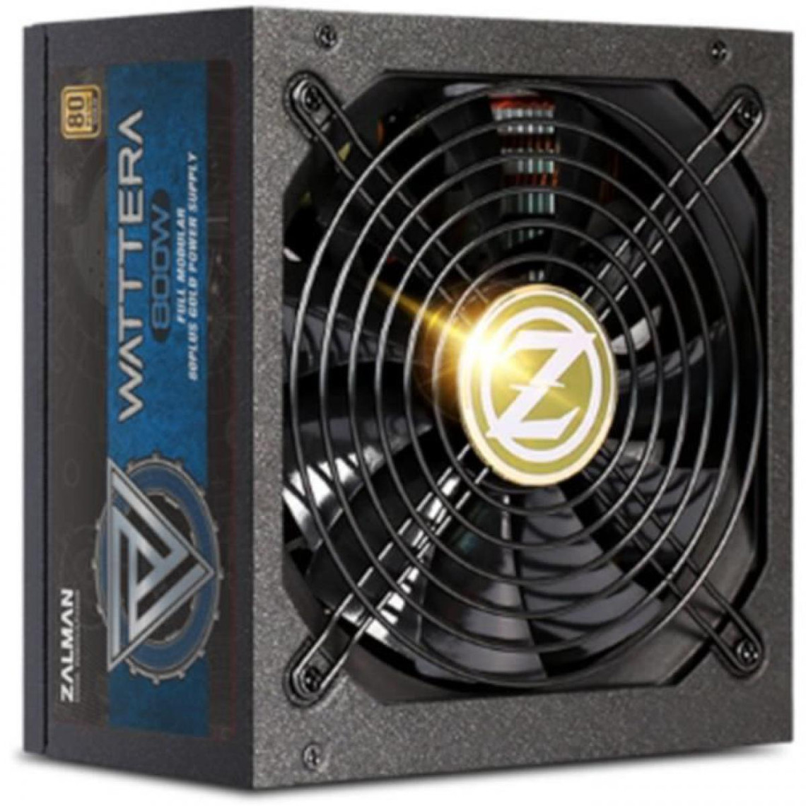Zalman Alimentation PC modulaire - ZALMAN - WattTera 800W (80+ Gold) - 800W (ZM800-EBTII)