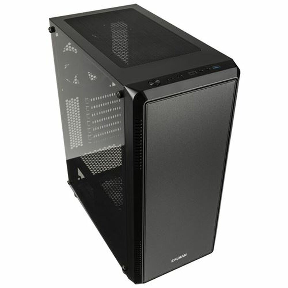 Boitier PC Zalman S4 Noir - Fenêtre pleine