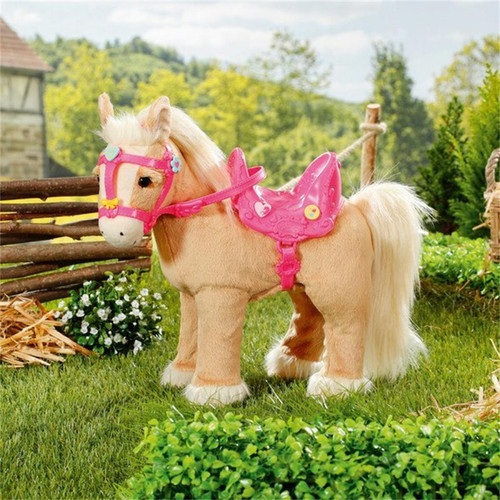Zapf Creation - Baby born My cute Horse cheval en peluche 36 et 43 cm Zapf Creation  - Peluche cheval