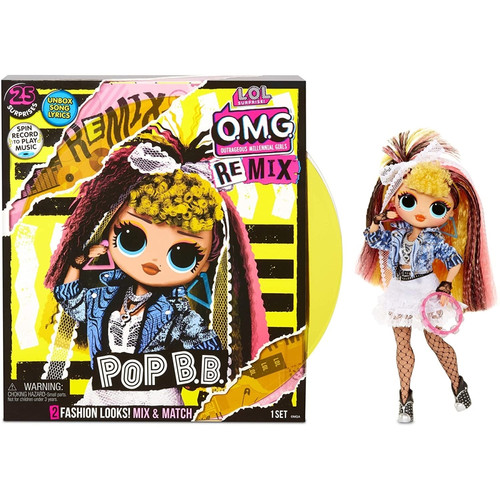 MGA - L.O.L. Surprise OMG Remix- Doll Pop BB MGA  - Mini-poupées