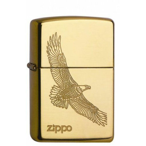 Zippo - Zippo Briquet #254B Eagle Brass Zippo  - Briquet tempête Cendriers