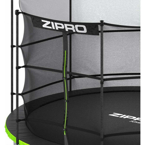 Trampolines Trampoline rond Zipro Jump Pro 12FT 374cm avec filet de protection