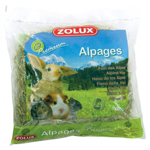 Zolux - Foin Alpage premium pour rongeurs (Lot de 3). Zolux  - Rongeurs