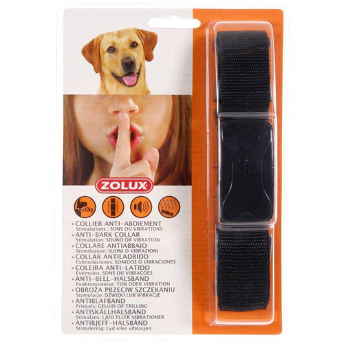 Zolux - Collier anti-aboiement sons et vibrations grands chiens. Zolux  - Anti aboiement