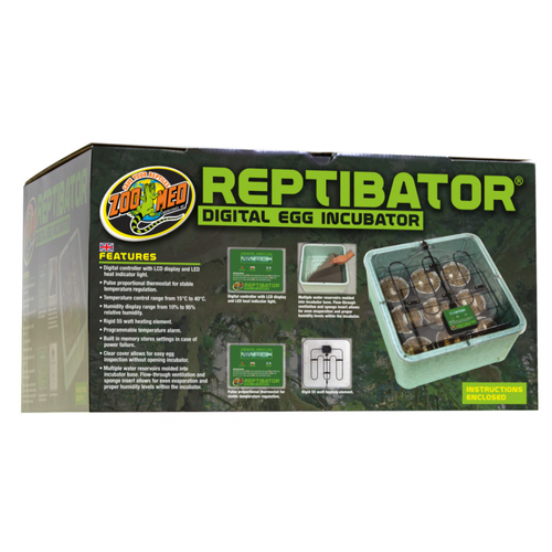 Zoomed - Incubateur digital Reptibator RI10. Zoomed  - Terrarium