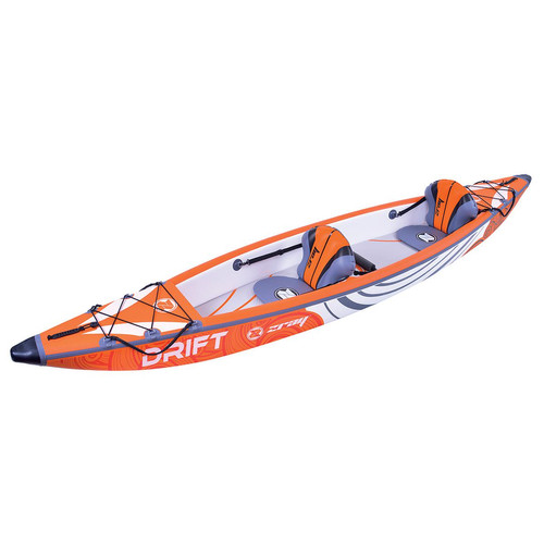 Jeux de piscine Kit kayak gonflable 2 places Drift avec rames et gonfleur - Zray
