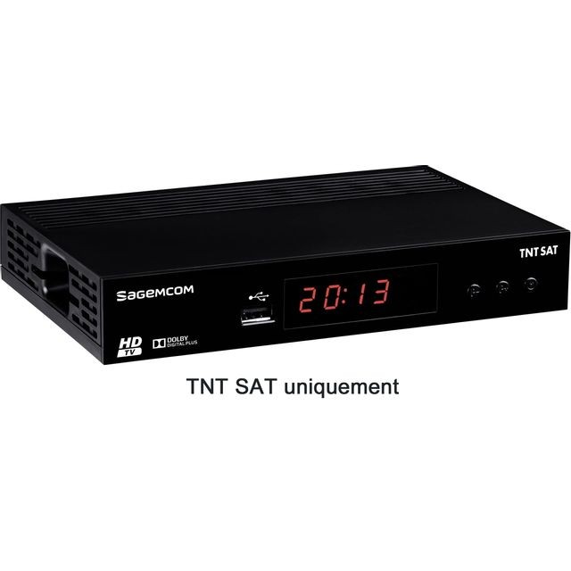 Sagemcom - Récepteur de télévision DS81 HD Sagemcom   - TNT (Télévision Numérique Terrestre)