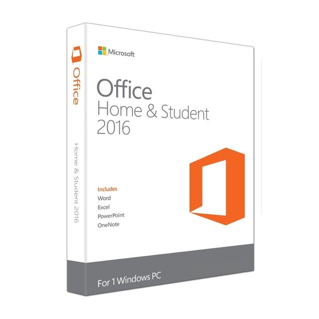 Microsoft - Logiciel Microsoft Office 2016 Famille & Etudiant Microsoft  - Logiciels