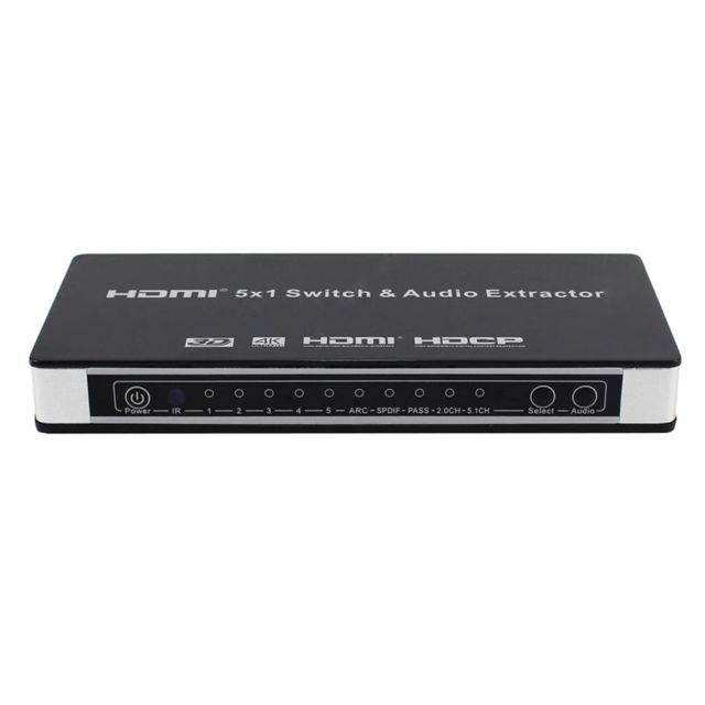 marque generique - Convertisseur 5x1 HDMI Commutateur avec Audio marque generique  - Photo & Vidéo Numérique