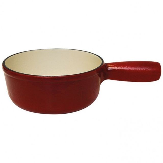 Appareil à fondue Schwarz schwarz - caquelon à fondue fonte émaillée 17cm rouge - 1026458