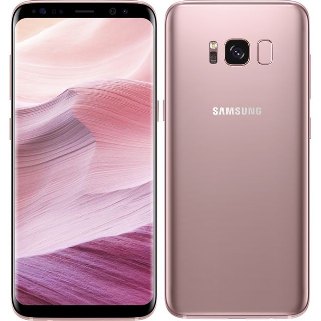 Samsung - Galaxy S8 - 64 Go - Rose Poudré - Smartphone Android Etanche