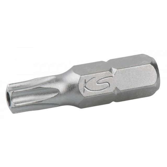 Ks Tools - KS TOOLS 911.2286 Boîte de 5 embouts de vissage TORX percé L.25mm  1/4'' T15 Ks Tools - Outillage à main
