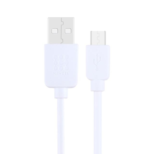 Wewoo - Câble blanc pour Galaxy, Huawei, Xiaomi, LG, HTC et autres Smart Phones 1 m Haute Vitesse 35 Cœurs Micro USB vers USB de Recharge de Données, Wewoo - Wewoo