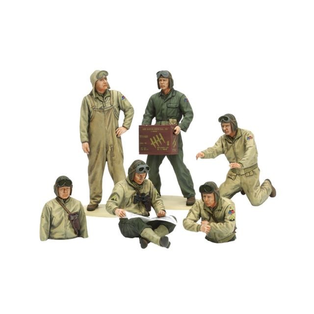 Tamiya - Figurines militaires : Tankistes US 2ème GM Tamiya  - Figurines militaires Tamiya