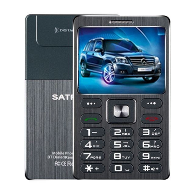 Wewoo - Others noir SATREND A10 Carte Téléphone portable, 1,77 pouces, MTK6261D, 21 touches, Bluetooth de soutien, MP3, Anti-perte, Capture à distance, FM, GSM, Dual SIM - Téléphone Portable