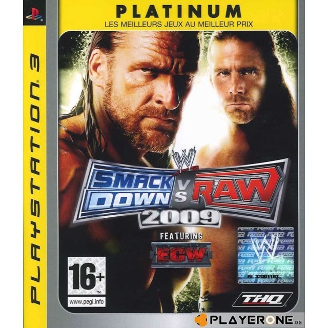 Sony - WWE SmackDown Vs Raw 2009 - Jeux PS3