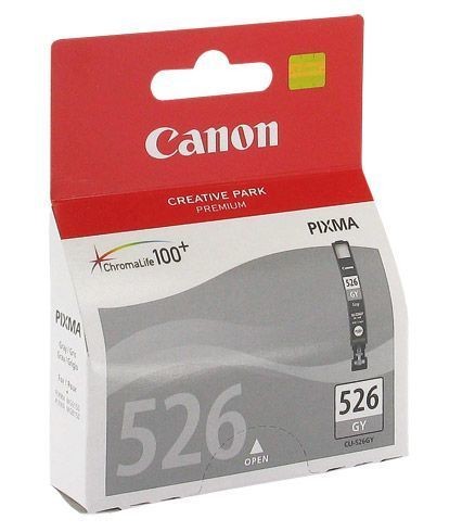Canon - Cartouche imprimante jet d'encre gris photo Canon CLI-526GY - Cartouche, Toner et Papier