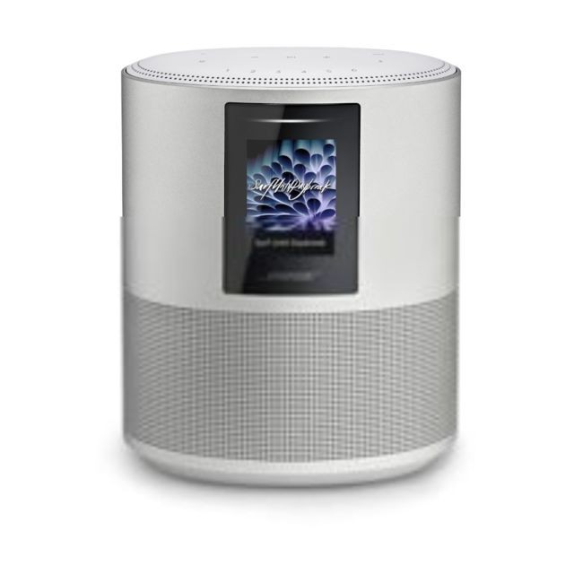 Bose - Enceinte sans fil Home Speaker 500 Silver - Assistant vocal Contrôle de la maison
