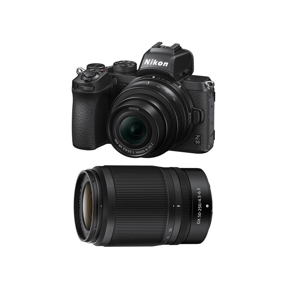 Appareil Hybride Nikon PACK NIKON Z50 + Z 16-50 + Z 50-250