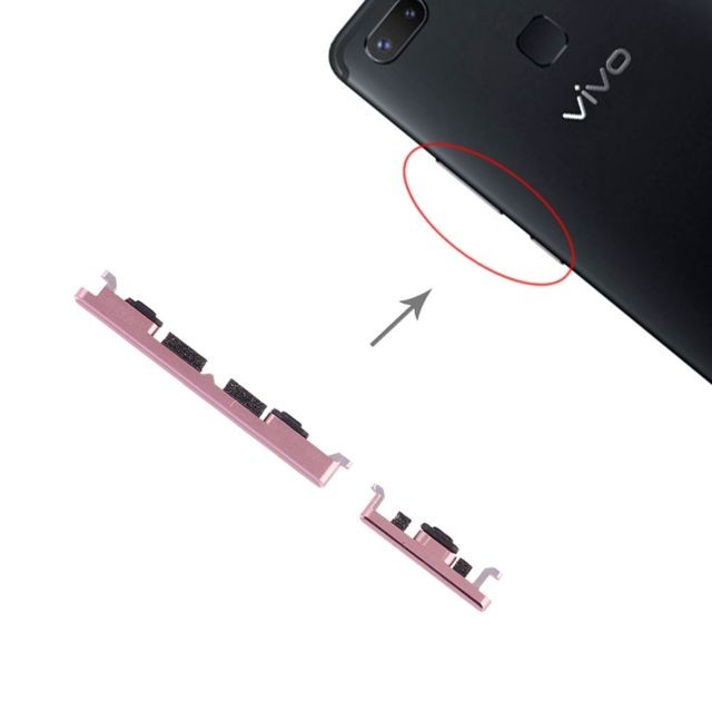 Wewoo - Pièce détachée Touches latérales pour Vivo X20 Plus or rose Wewoo  - Autres accessoires smartphone