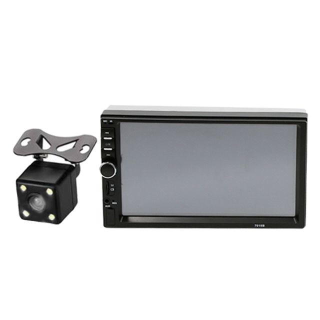 marque generique - 2 Din 7 '' écran Tactile Autoradio Bluetooth Avec Caméra Arrière Avec Caméra 4 LED marque generique   - Accessoires enceintes